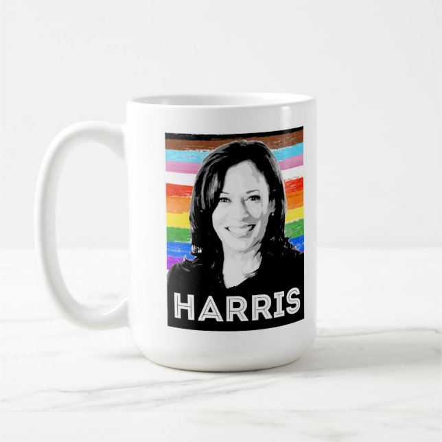 Mug Poster de la Harris Pride (Gauche)