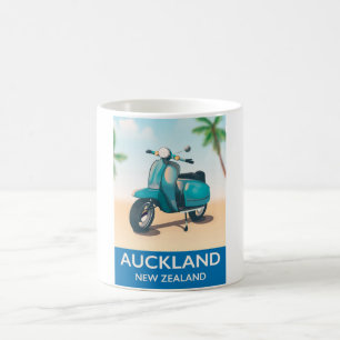 Mug poster de voyage Auckland Nouvelle-Zélande