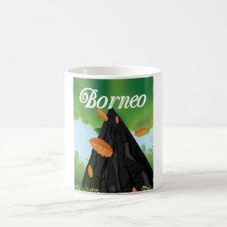 Mug Poster de voyage Borneo Rainforest