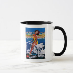 Mug Poster de voyage Massa Marina