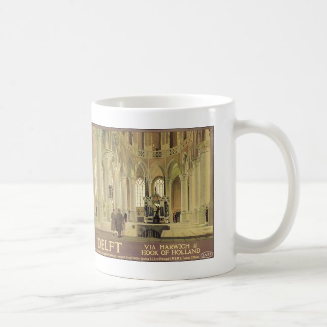 Mug Poster Delft LNER (Droite)