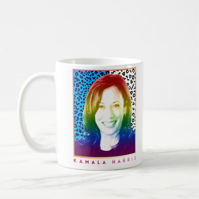 Mug Poster des années 80 - Kamala Harris Pride (Gauche)