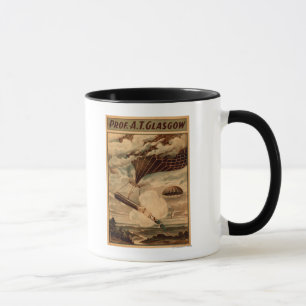 Mug Poster du Cirque de Glasgow Hot Air Balloon