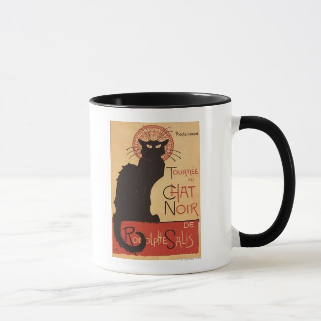 Mug Poster du conversation Noir Cabaret Troupe Black C (Droite)