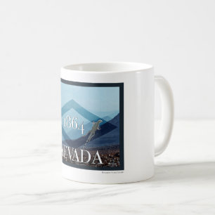Mug Poster du paysage du Nevada