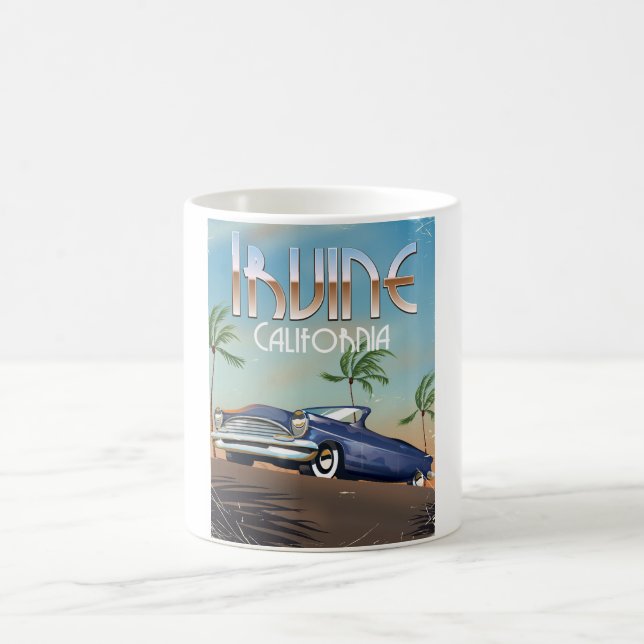 Mug poster Irvine California Travel (Centre)