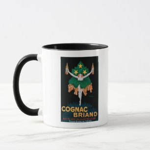 Mug Poster promotionnel de Cognac Briand