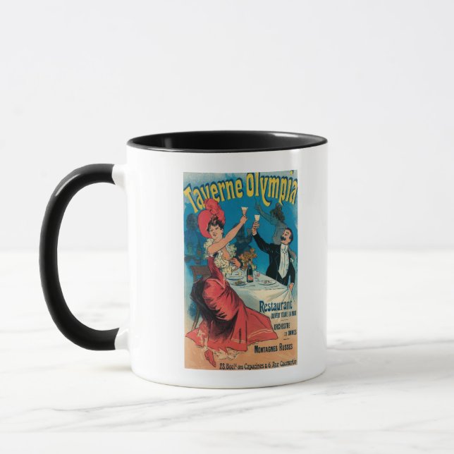 Mug Poster promotionnel de Taverne Olympia (Gauche)
