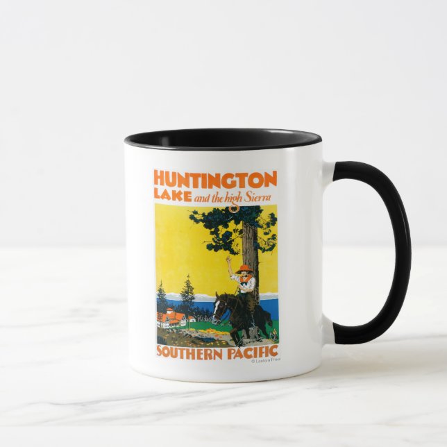 Mug Poster promotionnel du lac Huntington (Droite)