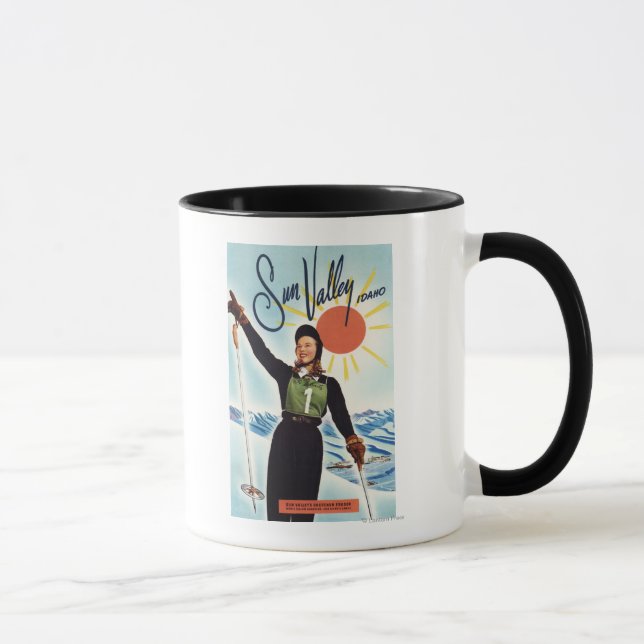 Mug Poster publicitaire de Gretchen Fraser (Droite)