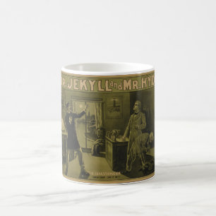 Mug Poster théâtral Dr Jekyll et M. Hyde 1880