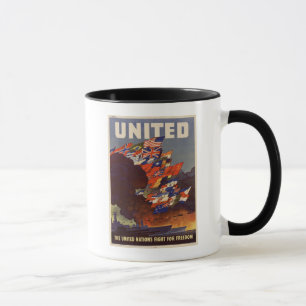 Mug Poster vintage 2ème guerre mondiale