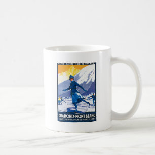 Mug Poster vintage Chamonix - Mont Blanc