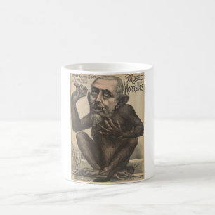 Mug Poster vintage français déplaisant de DES Horreu