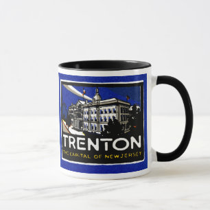 Mug Poster vintage Trenton NJ