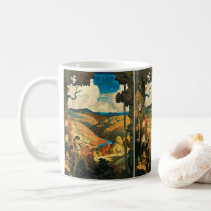 Mug Poster Vintage voyage, Dans Le Vieux Kentucky, NC 