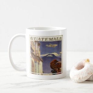 Mug Poster Vintage voyage Pour Le Guatemala