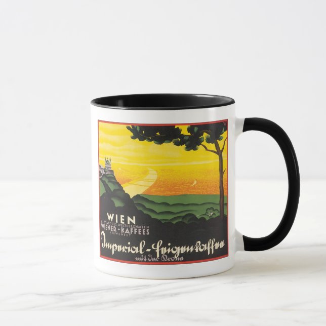 Mug Poster Wien Travel (Droite)