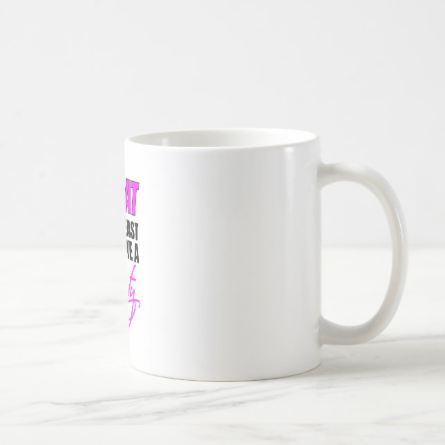 Mug Posture accroupie comme un ressembler de bête à un (Droite)