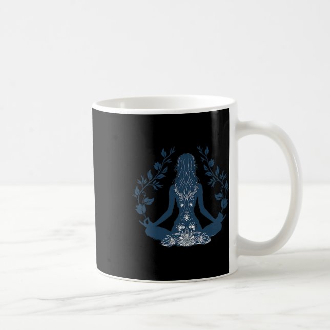 Mug Posture de yoga relaxante  (Droite)