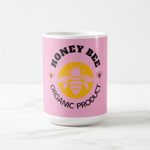 Mug Pot à miel Abeille à miel Nid d'abeille Apiary