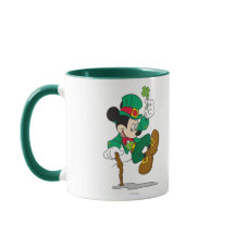 Pot de Mickey Mouse en or | Saint-Patrick
