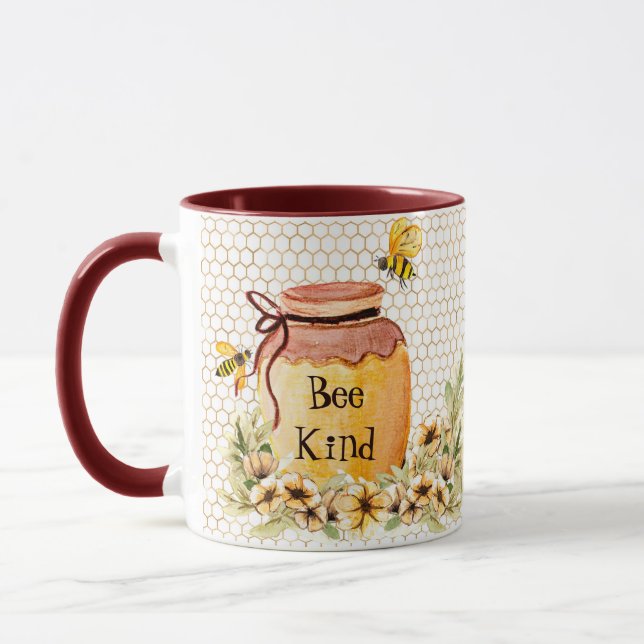 Mug Pot de miel gentil abeille (Gauche)