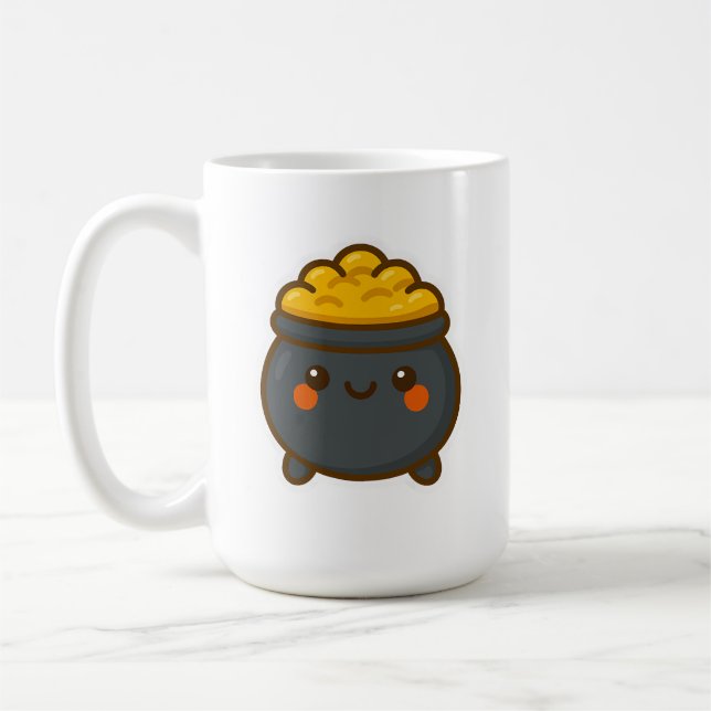 Mug Pot d'or Kawaii (Gauche)