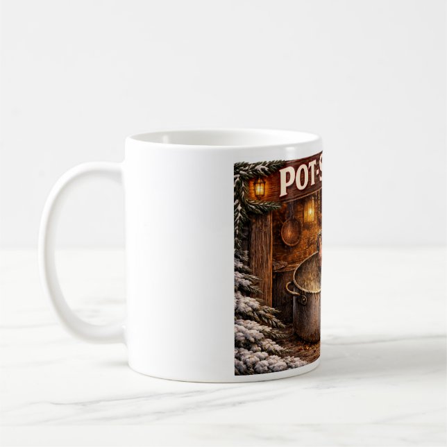 Mug Pot Scraper Icelandic Yule Lad  (Gauche)