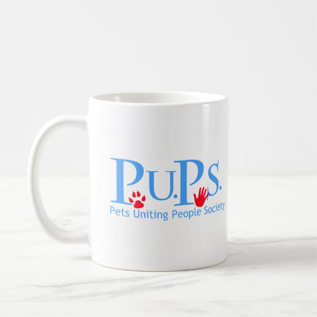 Mug Poteau Bleu (Gauche)