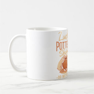 Mug Poterie Chanceuse Chemise Ne Pas Laver Céramique