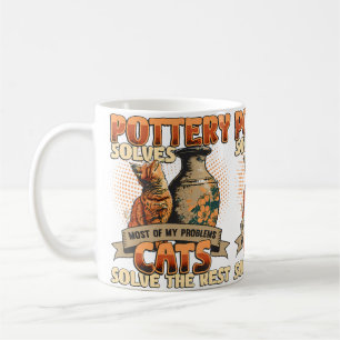 Mug Poterie Résout La Plupart De Mes Problèmes Amateur
