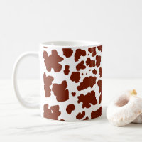 Pots Brown de vache modernes Imprimer
