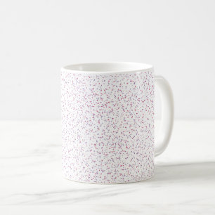 Mug Pots de pois rose et violet doux au Berry