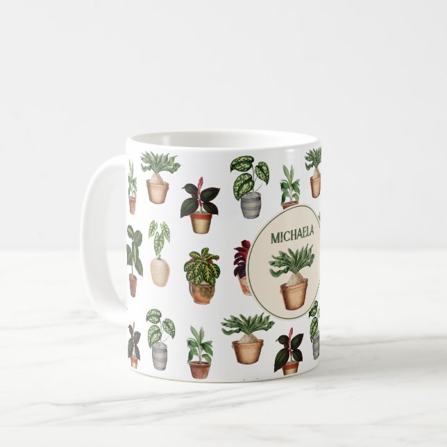 Mug Pots en terre cuite Plante (Devant gauche)