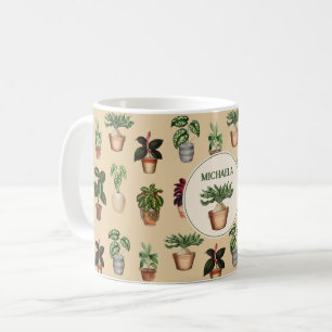 Mug Pots en terre cuite Plante