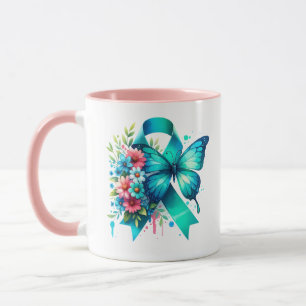 Mug POTS Warrier   Ruban de sensibilisation Dysautonom