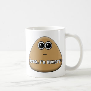 Mug Pou affamé avec le texte