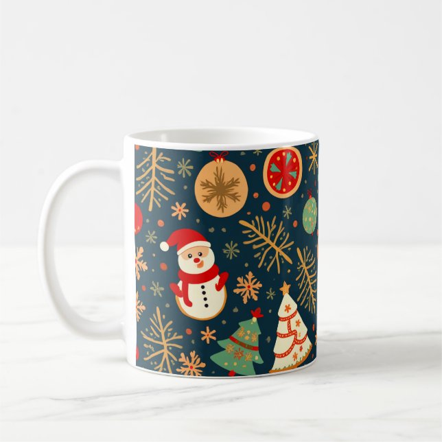 Mug Poubelles de Noël (Gauche)
