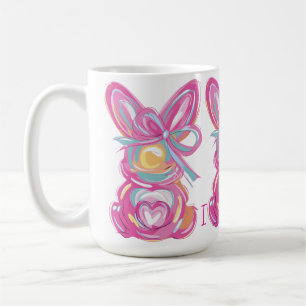 Mug Poubelles de printemps personnalisées avec une ini