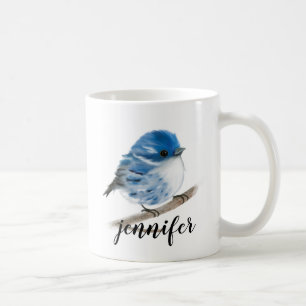 Mug Poudrière bleue personnalisée