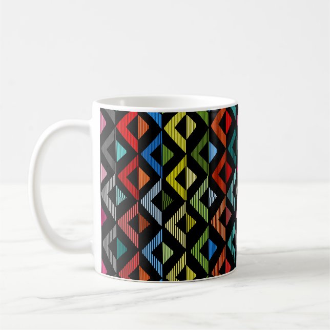Mug Poulage demi-diamant de pâte à café (Gauche)