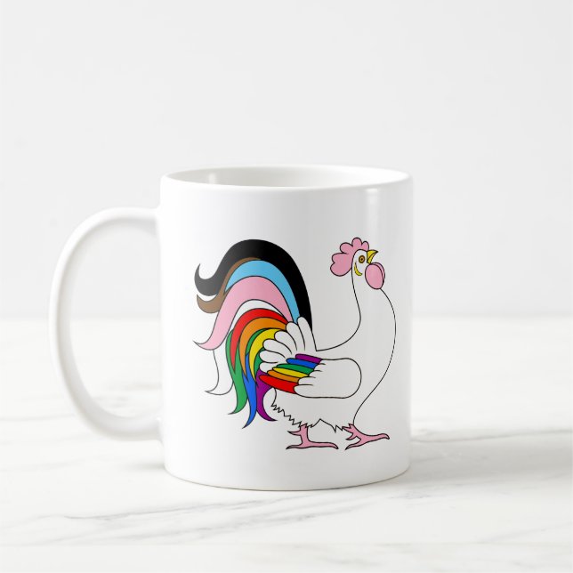 Mug Poule de la Fierté Progressiste (Gauche)