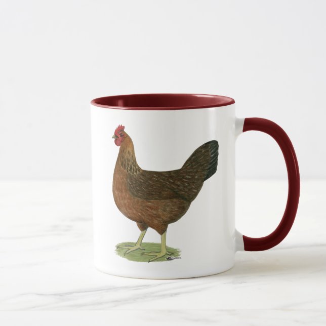 Mug Poule de Welsummer (Droite)