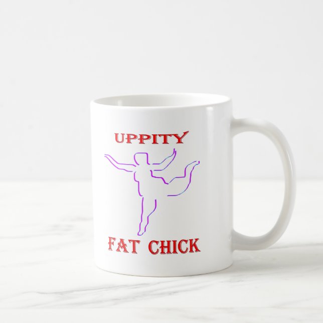 Mug Poule Grasse Arrogante (Droite)