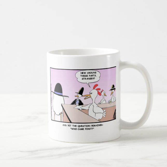 Mug Poule ou oeuf ? Cadeaux et objets à collectionner  (Droite)