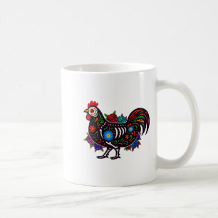 Mug Poulet à sucre Dia De Muertos Halloween Jour O