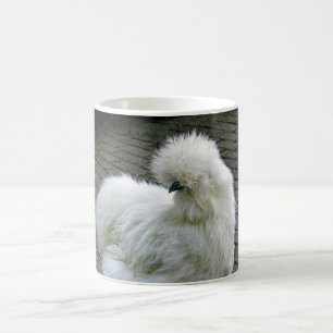 Mug Poulet blanc Silkie Photo