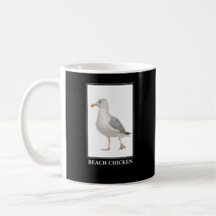 Mug Poulet de Plage - Humour de goéland de Mouette de 