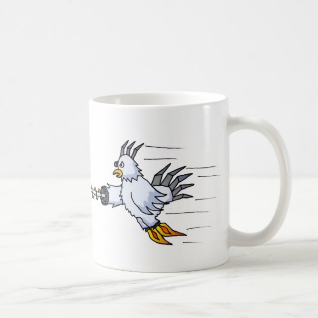 Mug Poulet de robot (Droite)
